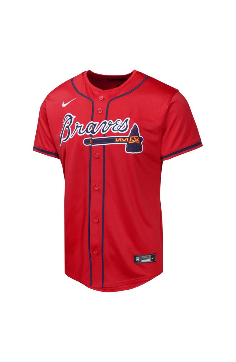 Nike Youth Nike Matt Olson Red  Atlanta Braves Alternate Limited Player Jersey, Alternate, color, 