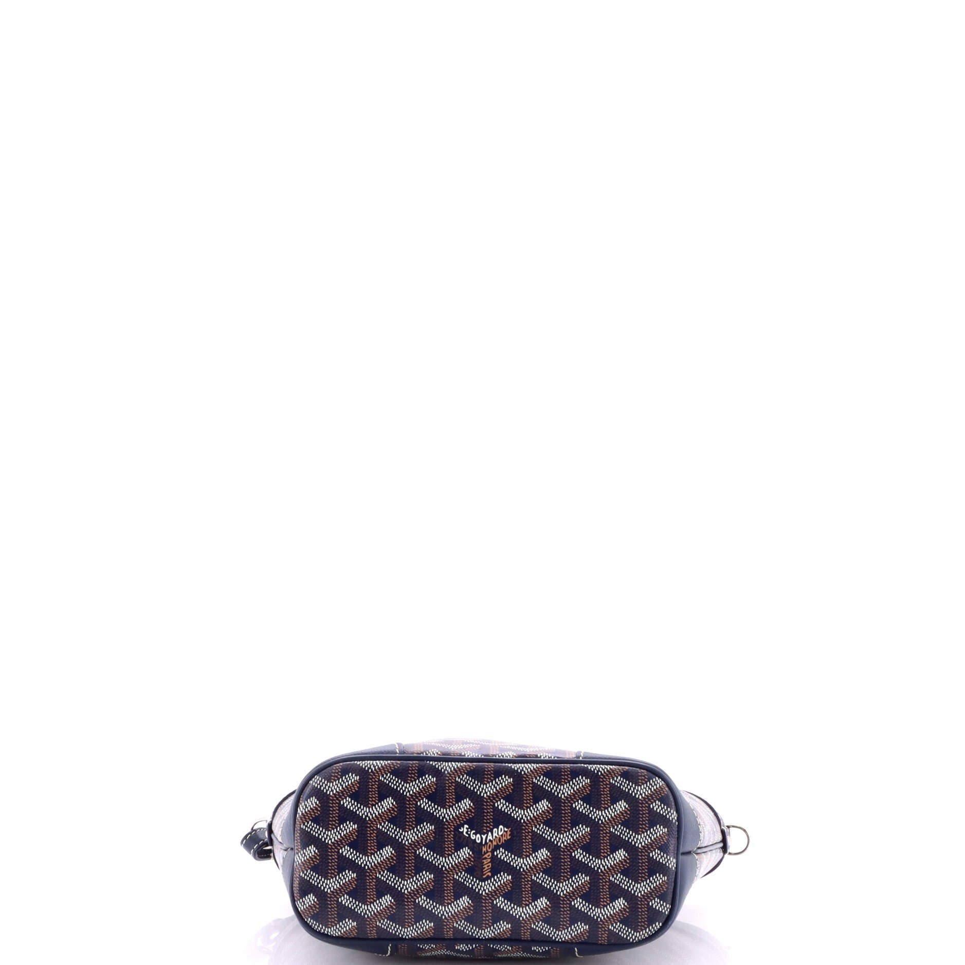Pre-Owned Goyard Beluga Bag Coated Canvas Mini, Alternate, color, Blue
