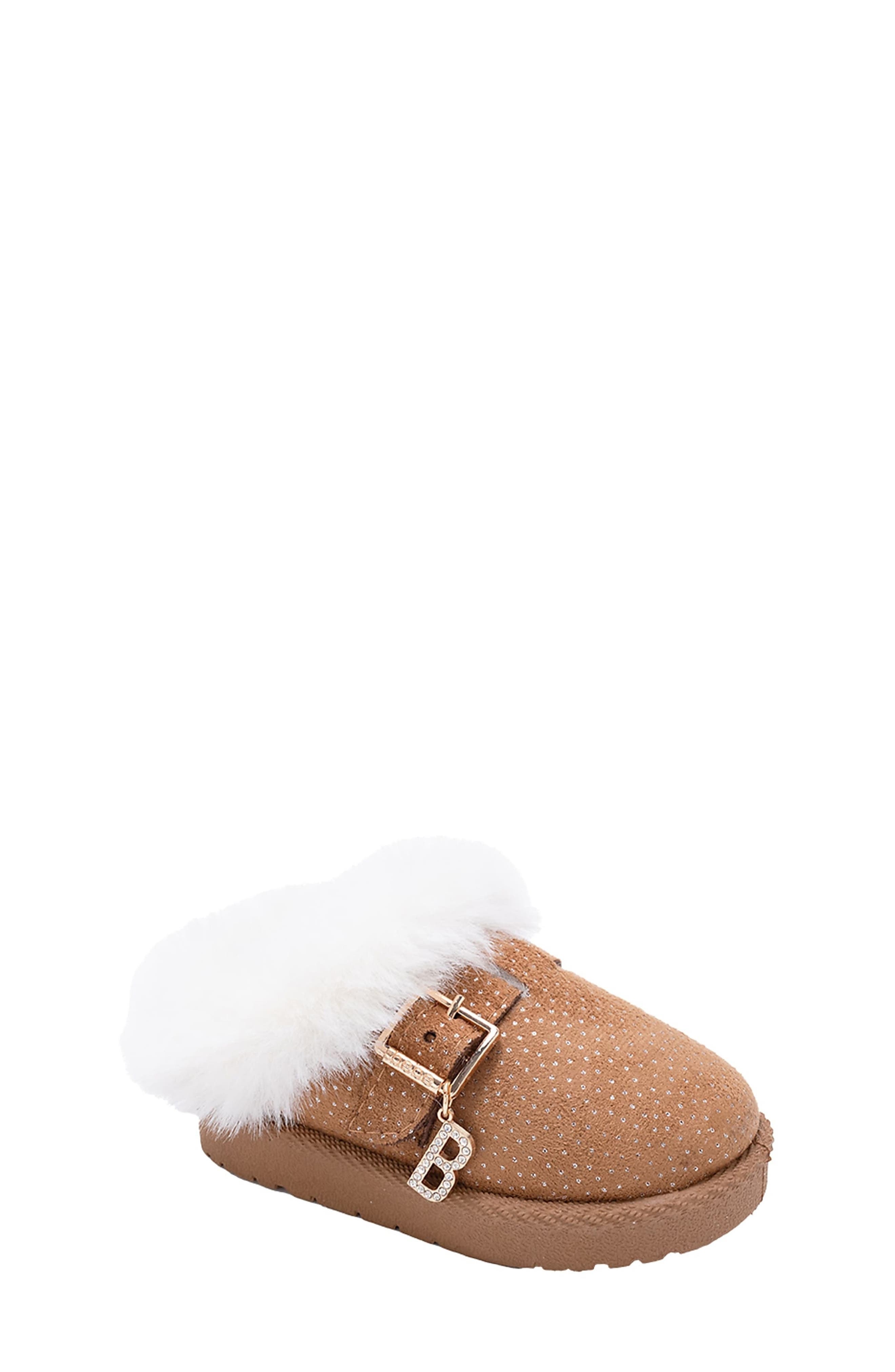 Kids' Faux Shearling Lined Slipper