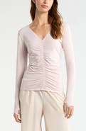 Zella Ruched Long Sleeve T-Shirt