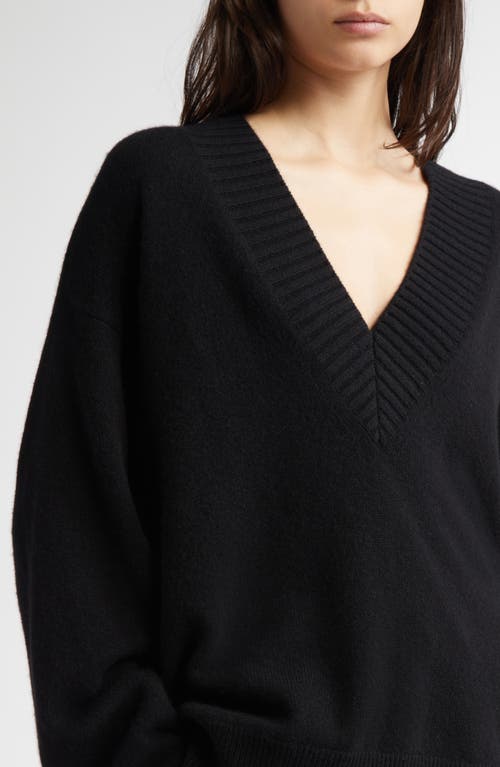 LOULOU STUDIO LOULOU DE SAISON SAGE CASHMERE V-NECK SWEATER