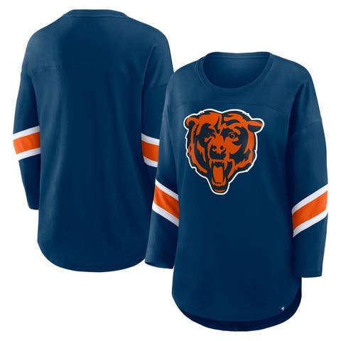 Women's Fanatics  Navy Chicago Bears Redzone 3/4-Sleeve T-Shirt