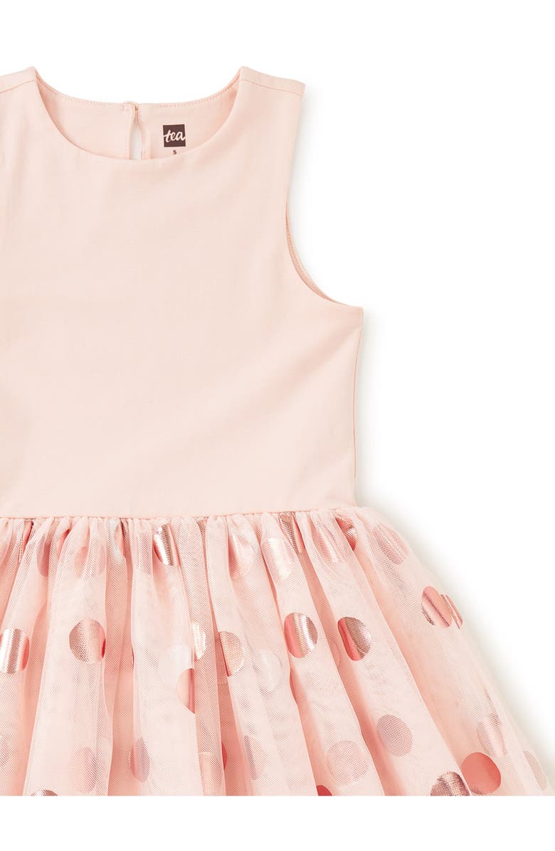 Tea Collection Printed Tulle Ballet Dress, Alternate, color, Flamenco Dots