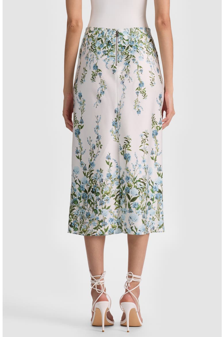 Maeve Floral Print Slip Skirt, Alternate, color, FRESH AIR CAROLINA BLUE