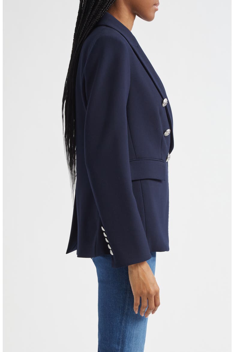 Miller Dickey Jacket, Alternate, color, NAVY/ SILVER