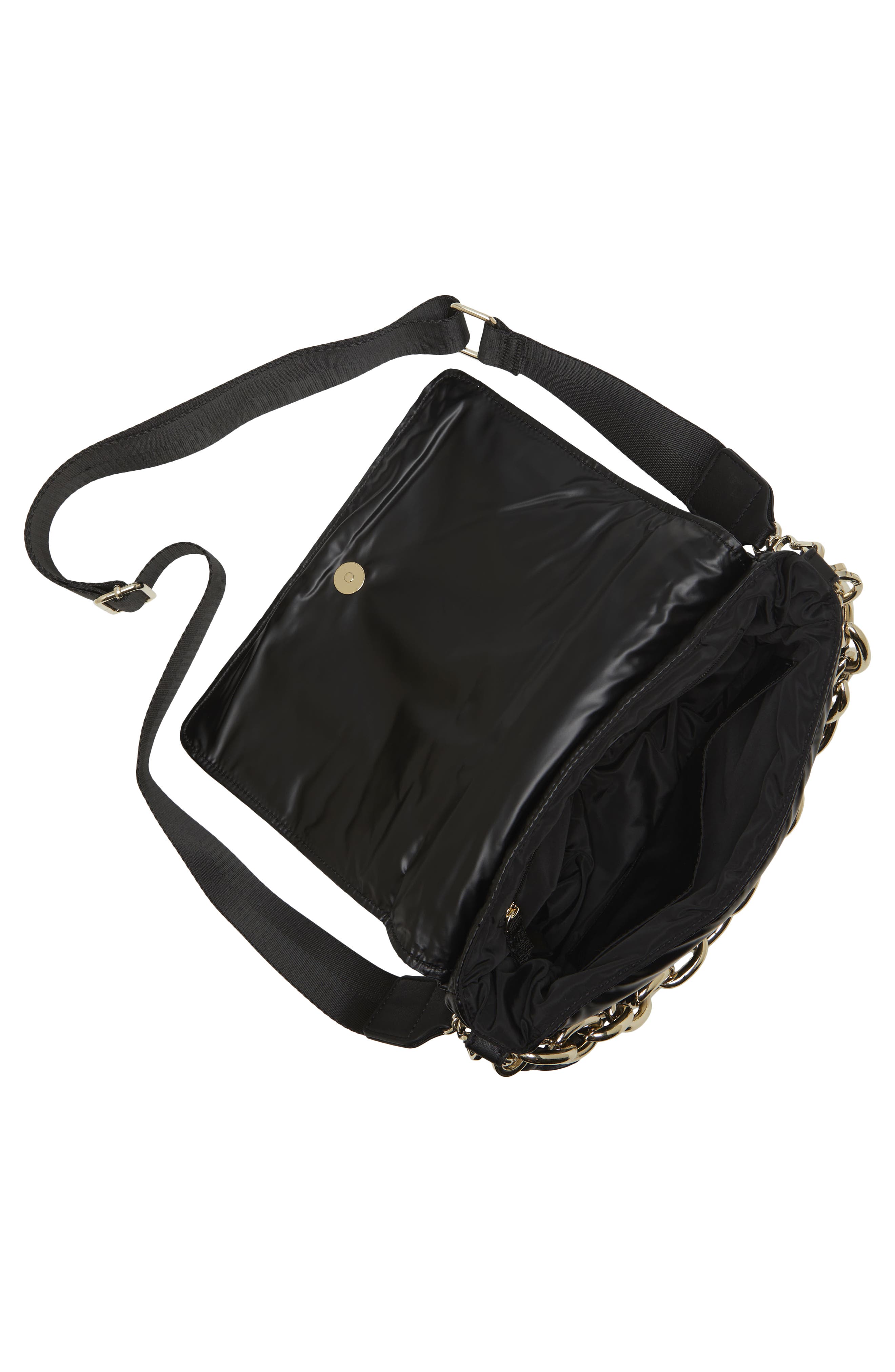 Vince Camuto Lonhi Quilted Nylon Crossbody Bag, Alternate, color, 