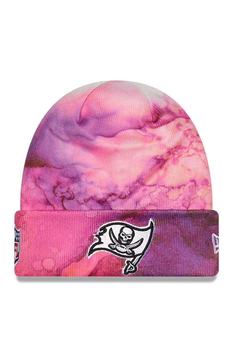 New Era Men's New Era Pink Tampa Bay Buccaneers 2022 NFL Crucial Catch  Knit Hat, Main, color, 
