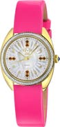 GV2 Palermo Diamond Leather Strap Watch, 35mm - 0.04ct.