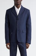 Jacquemus La Veste Cabri Three-Button Blazer