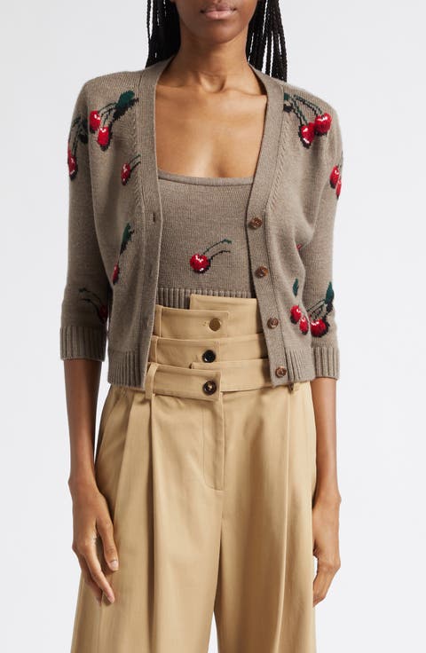 Mini Cherry Wool Twinset