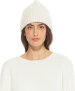 Monticelli Cashmere Pure Cashmere Ribbed Hat