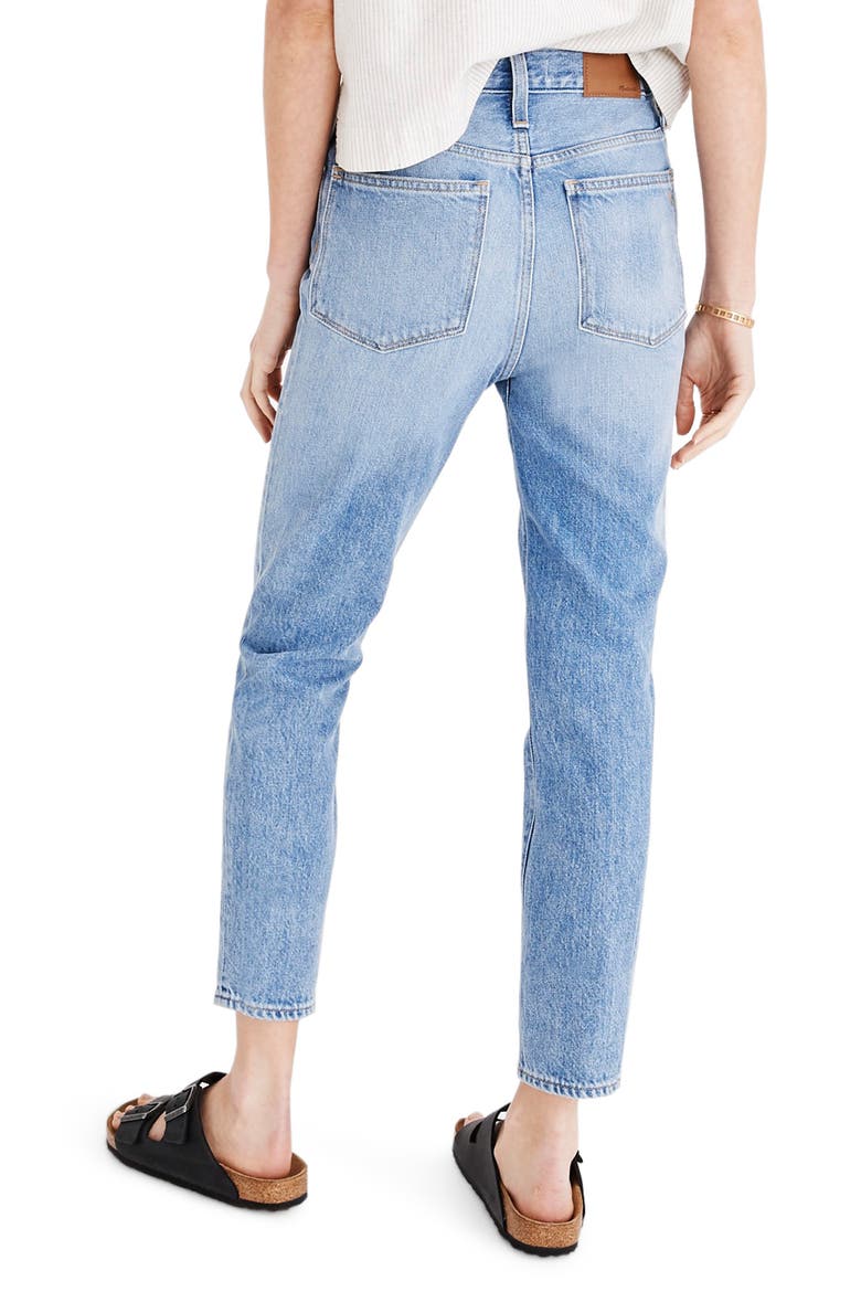 The Momjean High Waist Jeans, Alternate, color, MELVA