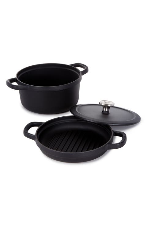 Leo Graphite 3-Piece Cookware Set