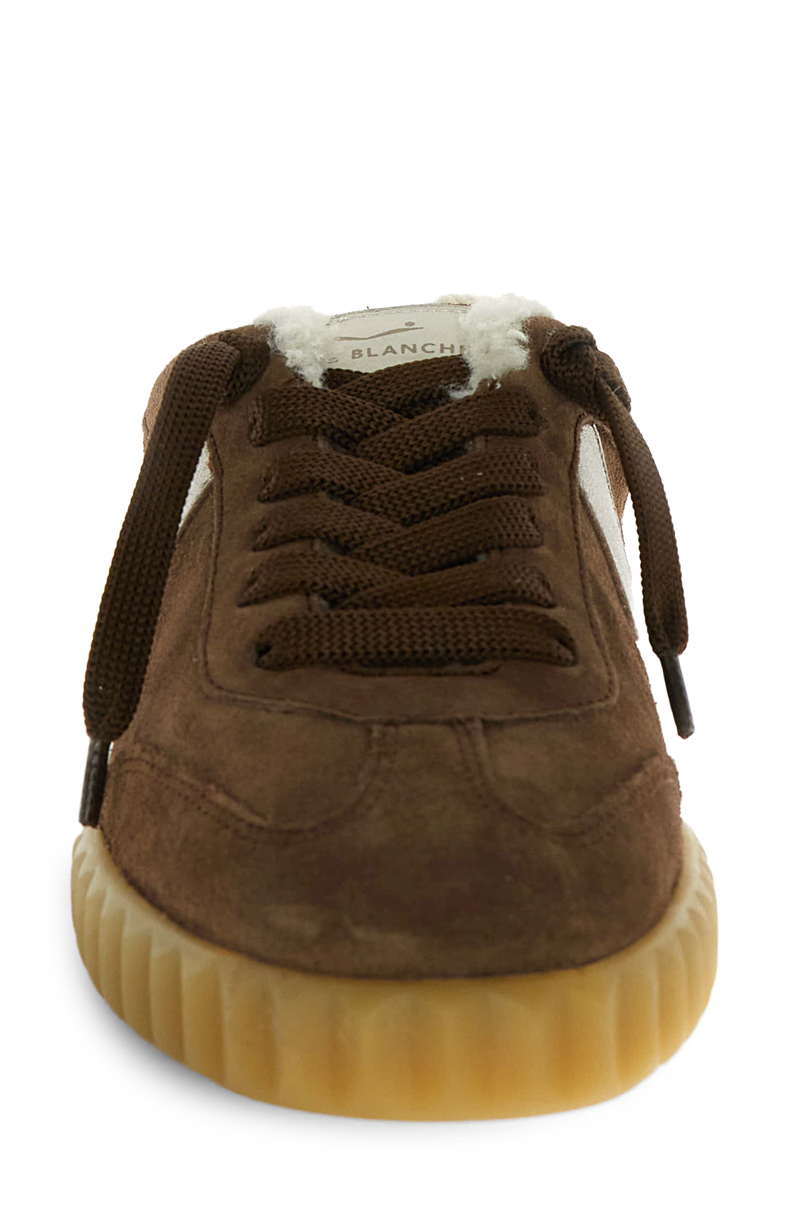 Ines Faux Shearling Lined Mule, Alternate, color, BROWN