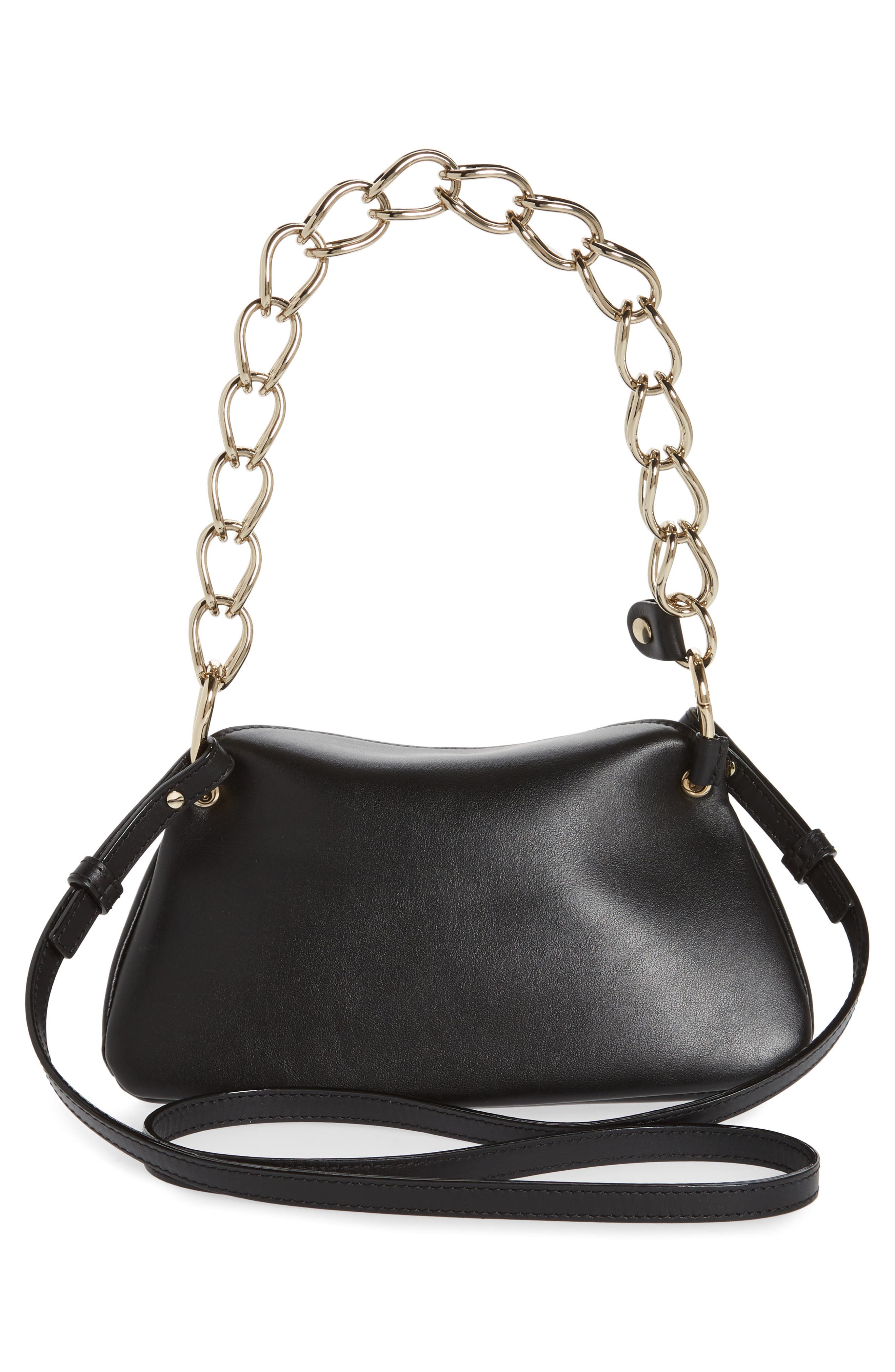 Chloé Juana Mini Leather Shoulder Bag, Alternate, color, 