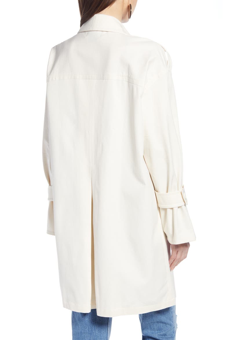 Easy Oversize Trench (Nordstrom Exclusive), Alternate, color, PINK SEA SALT