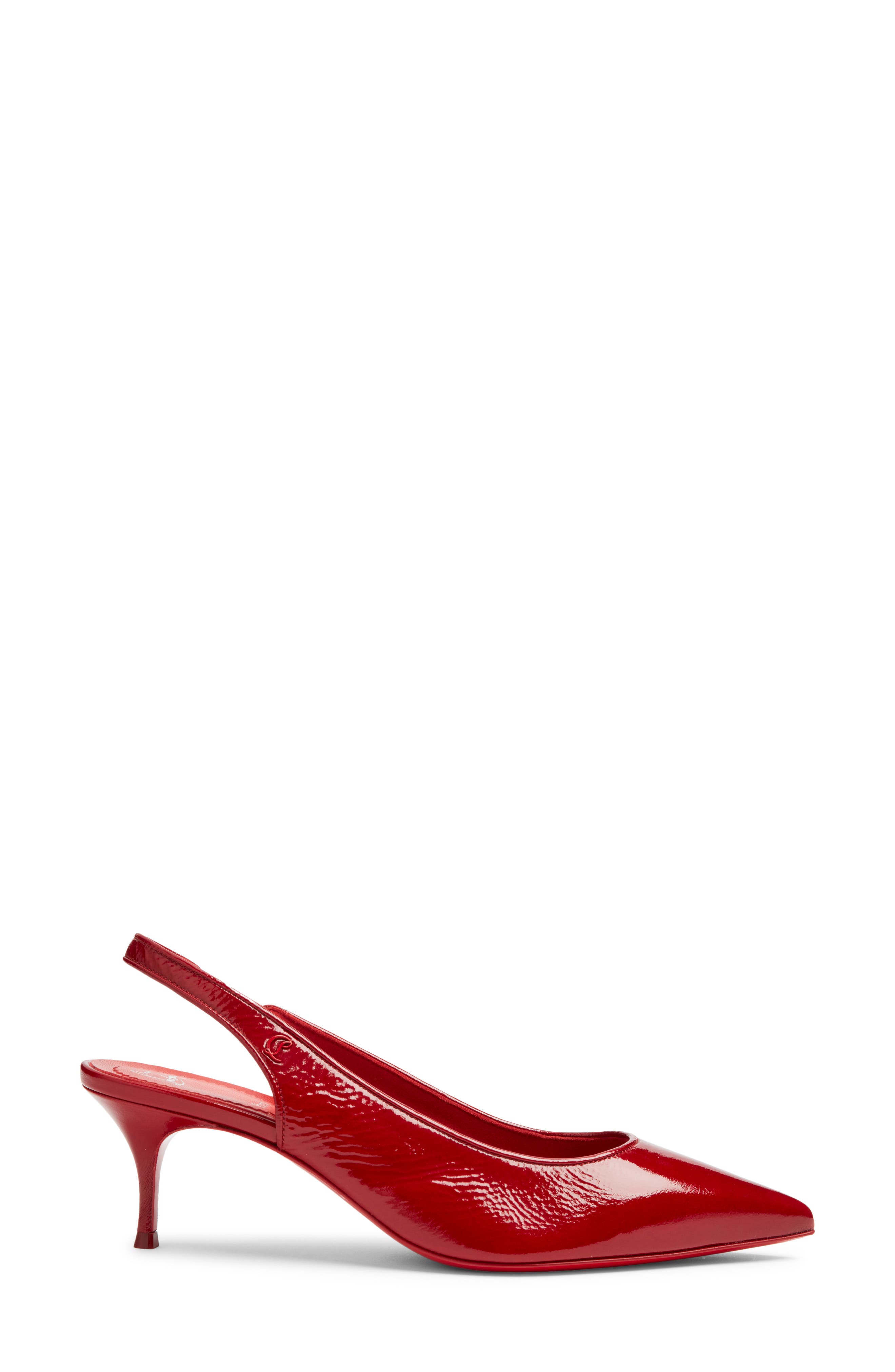 Christian Louboutin Sporty Kate Pointed Toe Slingback Pump, Alternate, color, 