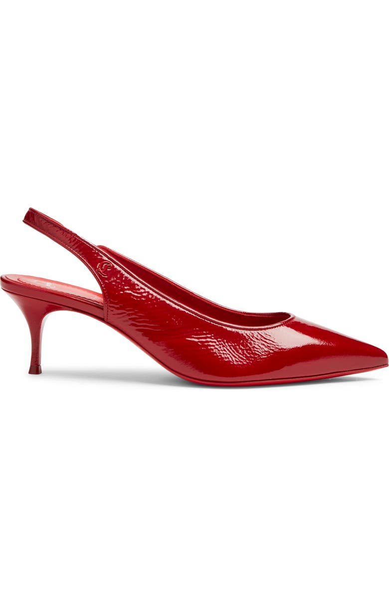 Christian Louboutin Sporty Kate Pointed Toe Slingback Pump, Alternate, color,