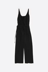 Bimba y Lola Strappy Jumpsuit With Gathered Inner Top