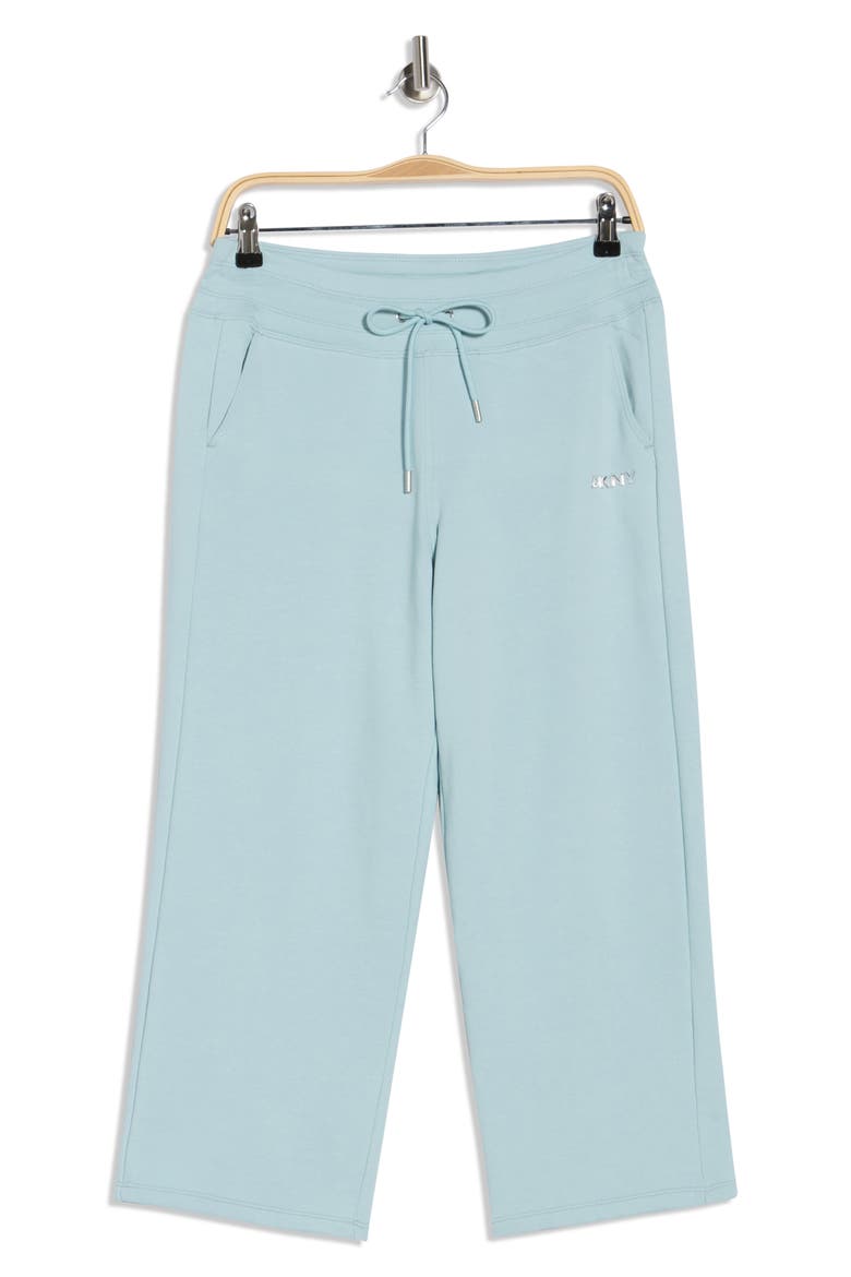 Drawstring Waist Crop Pants, Alternate, color, MINERAL
