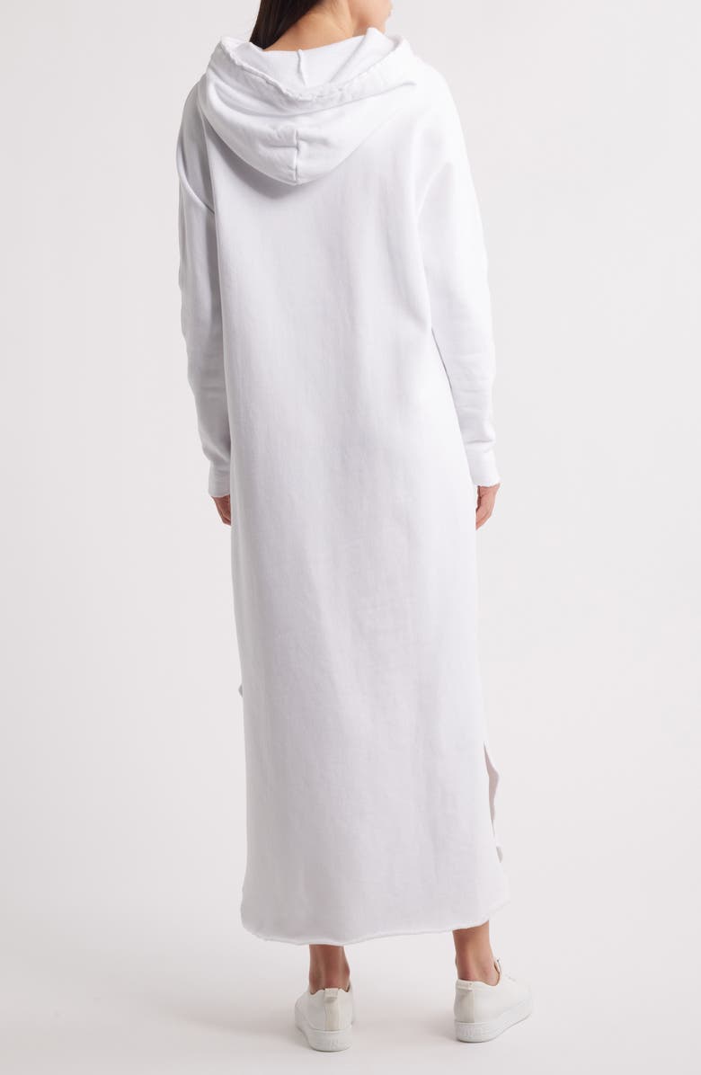 Frank & Eileen James Long Sleeve Hoodie Dress, Alternate, color, White