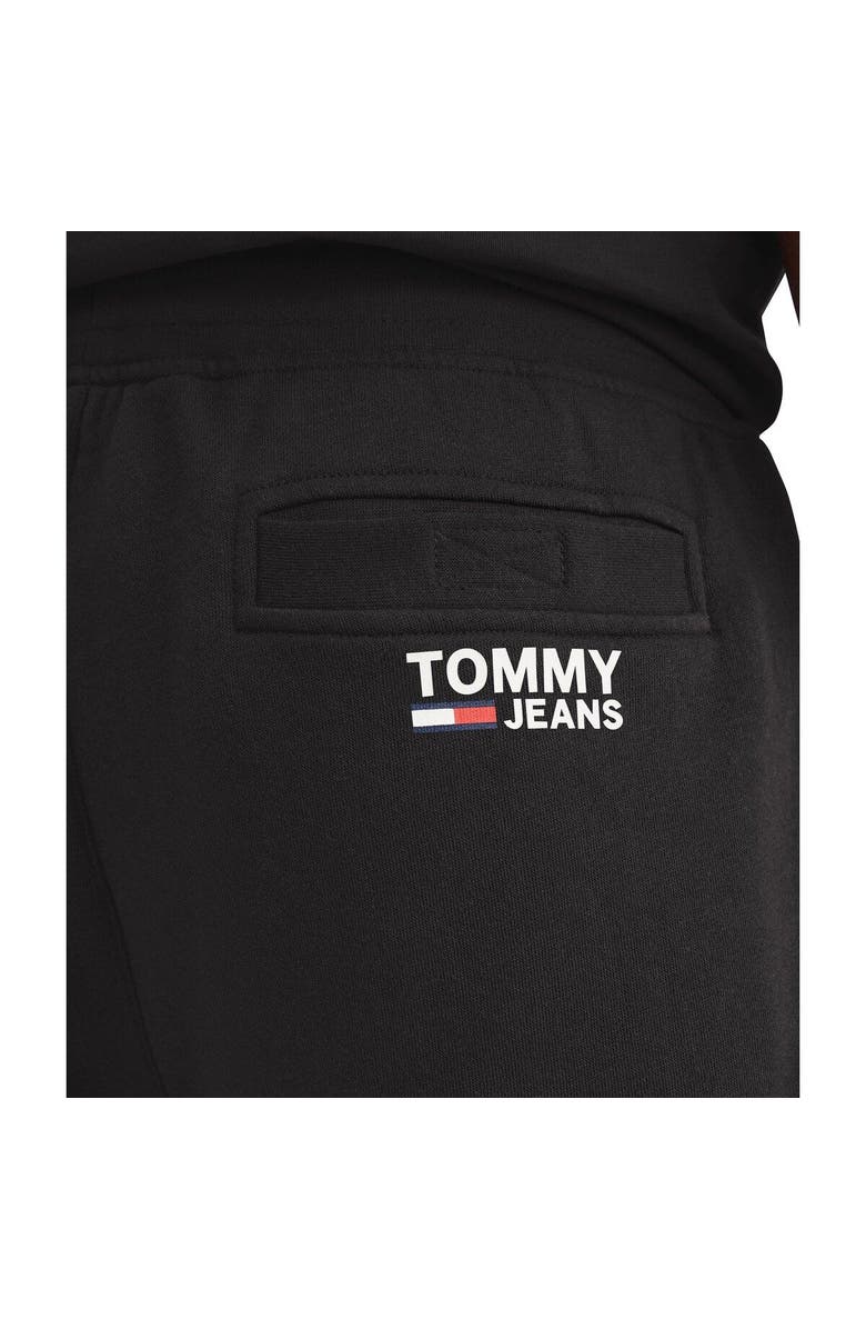 TOMMY JEANS Men's Tommy Jeans Black San Antonio Spurs Carl Bi-Blend Fleece Jogger Pants, Alternate, color, 