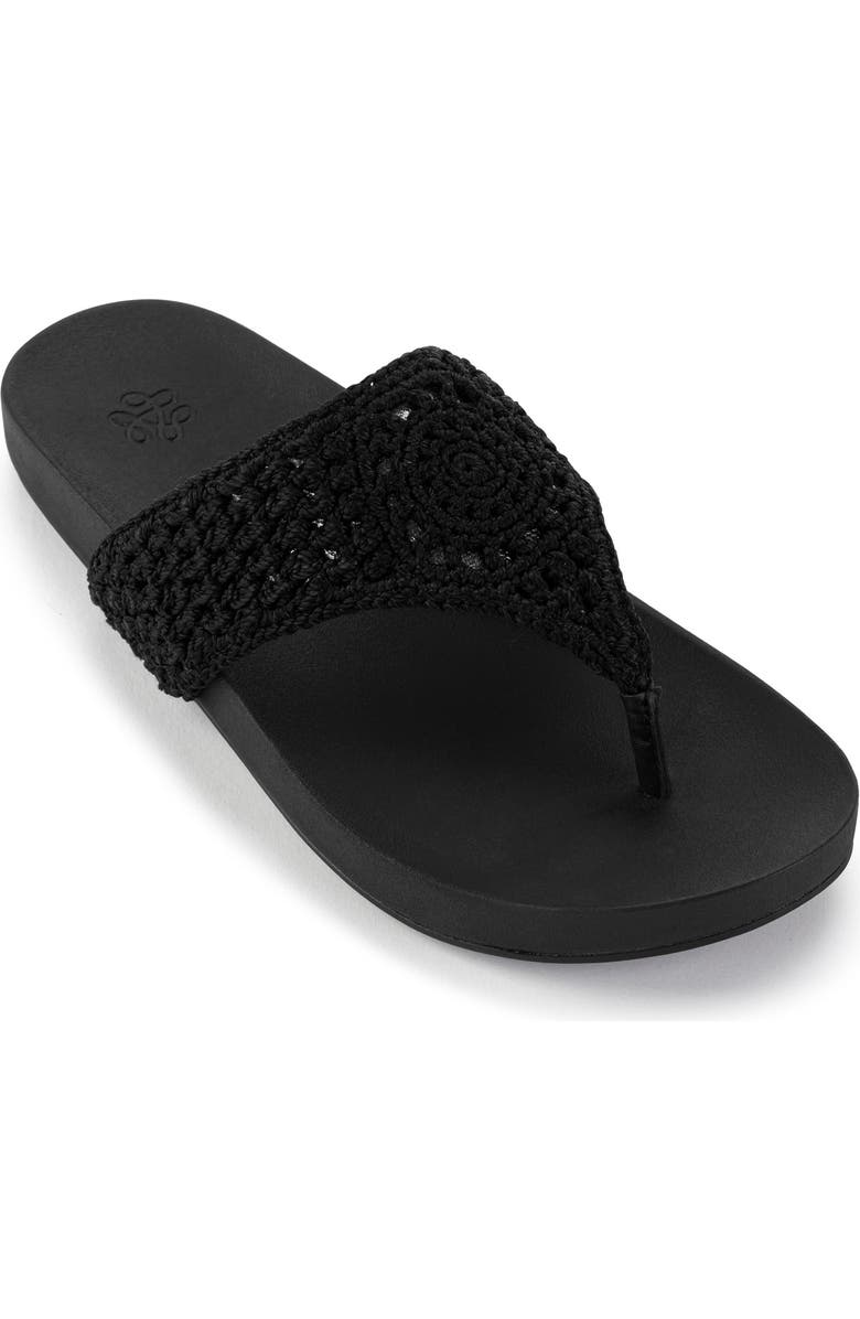 The Sak Everly Sandal, Main, color, Black Medallion