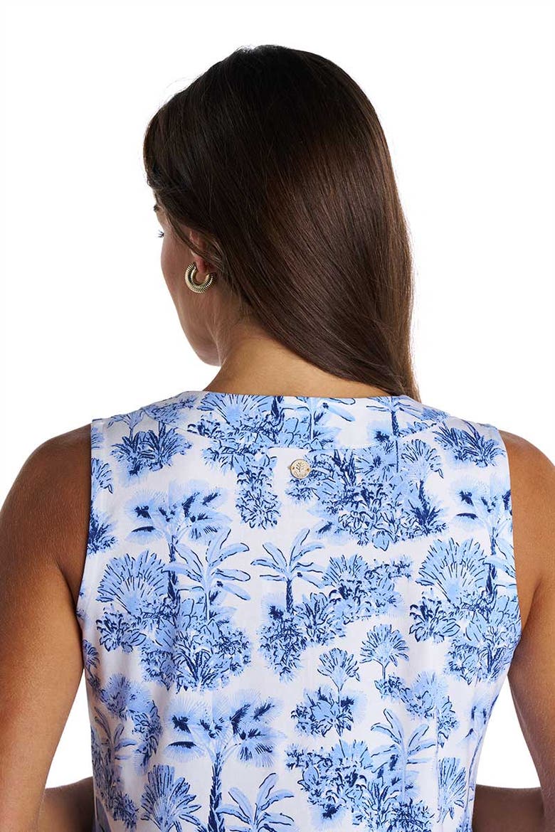 Oceanside Tank Dress, UPF 50+ Sun Protection, Alternate, color, Periwinkle Purple