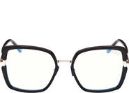 TOM FORD 55mm Square Blue Light Blocking Optical Glasses