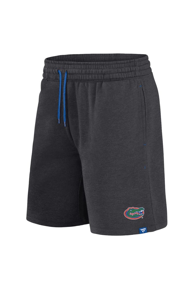 Men's Fanatics Branded Heather Charcoal Florida Gators Primary Logo Shorts, Alternate, color, Heather Charcoal