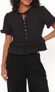 Petal & Pup Sorcha Button-Up Peplum Top