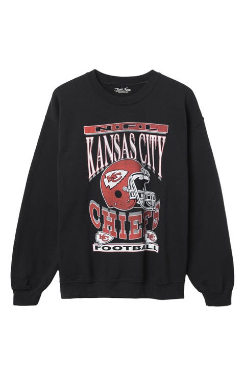 Kansas City Chiefs Cotton Blend Crewneck Sweatshirt