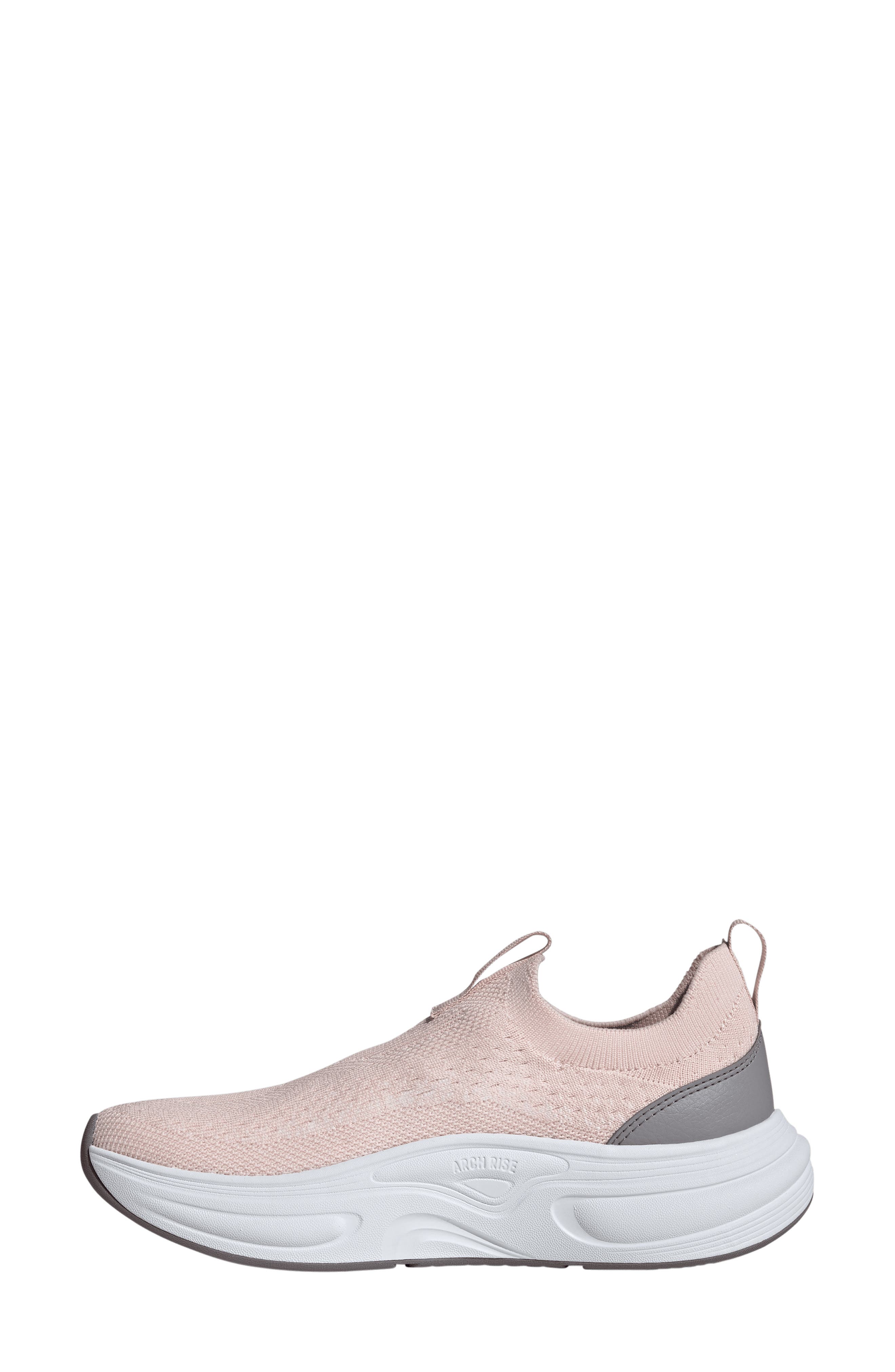 adidas Cloudfoam Cuxxion Slip-On Sneaker, Alternate, color, Quartz/ Sandy Pink Met/ Taupe