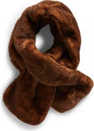 UGG® Faux Fur Pull Through Scarf