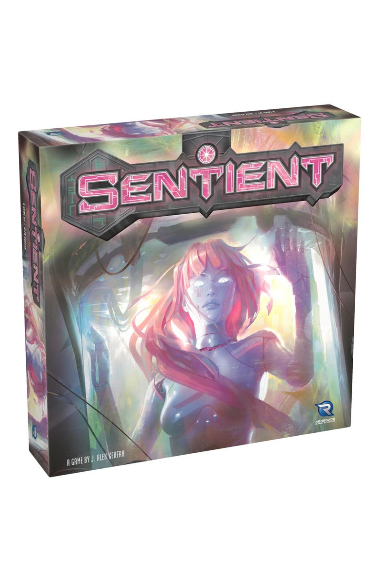 Renegade Game Studios Sentient Tech Revolution Board Game, Solo Mode, Main, color, Multicolored