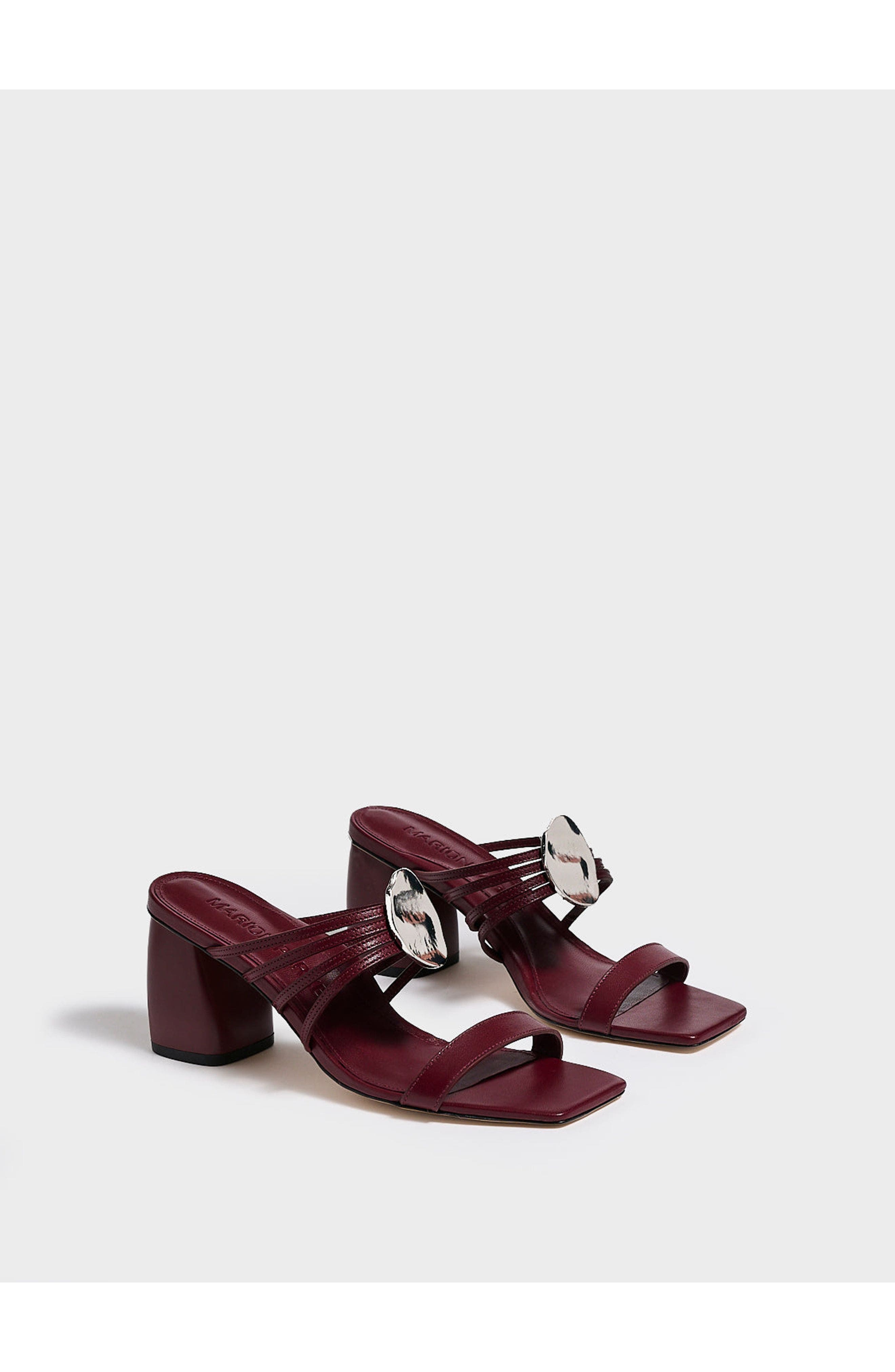 Mia Block Heel | Nappa - image 4