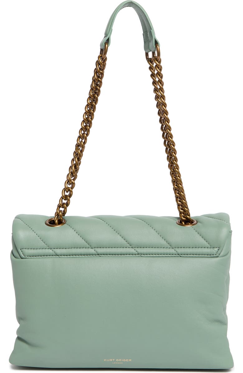 Kurt Geiger London Soho Large Leather Shoulder Bag, Alternate, color,