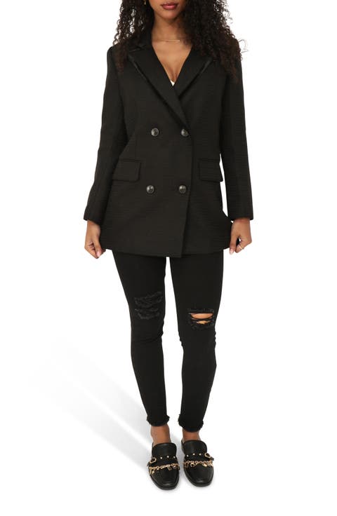 Because Of You Trimmed Blazer