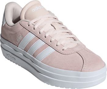 adidas gazelle silver green womens Court Platform CLN Shoes Cloud White / Cloud White / Cloud White main image 0