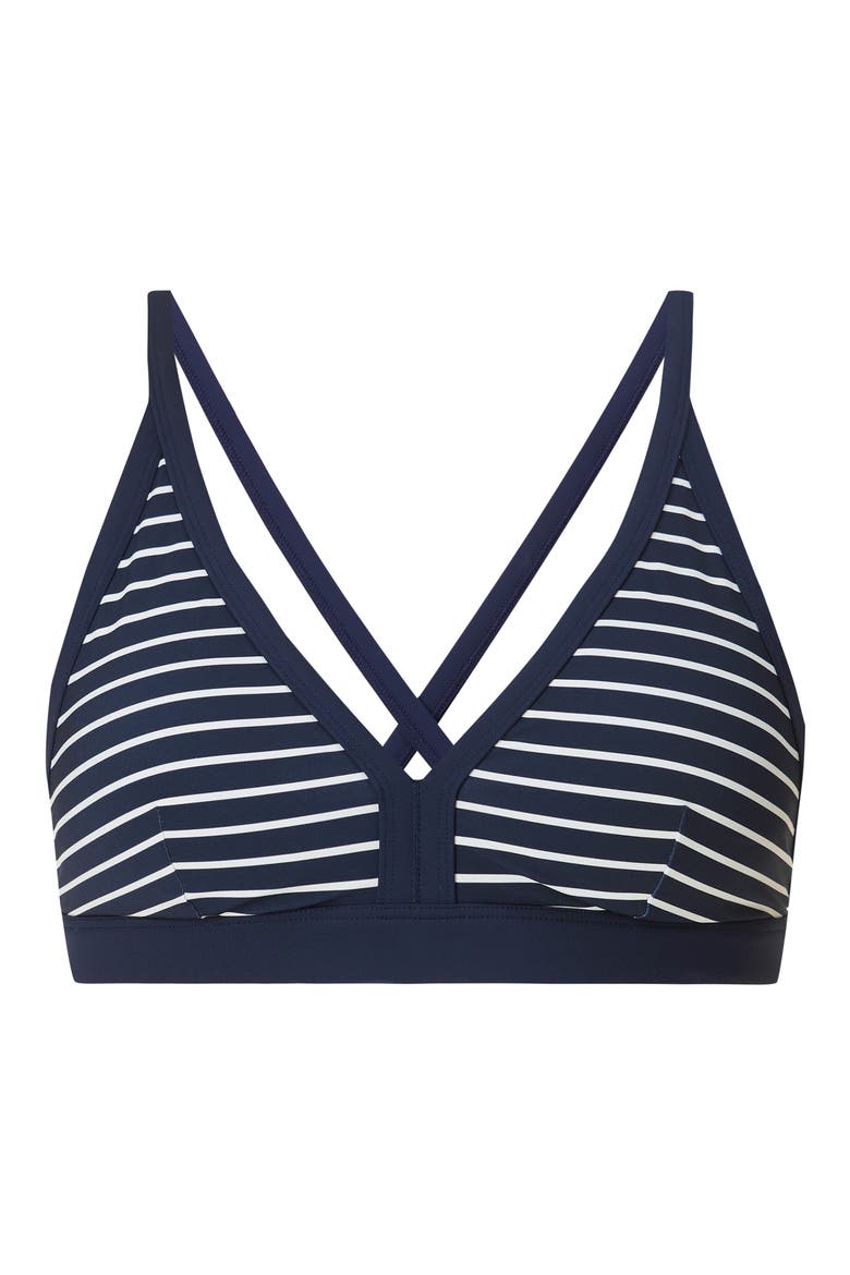Core Racerback Bikini Top, Alternate, color, BLUE COASTAL STRIPE