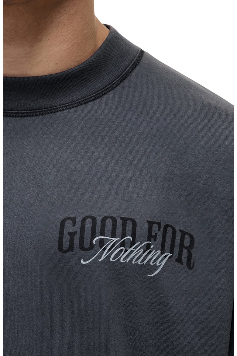 Revival Printed Washed T-Shirt, Alternate, color, BLACK