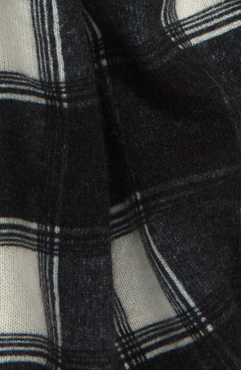 Good Man Brand Tartan Plaid Wool & Recycled Cashmere Scarf, Alternate, color,