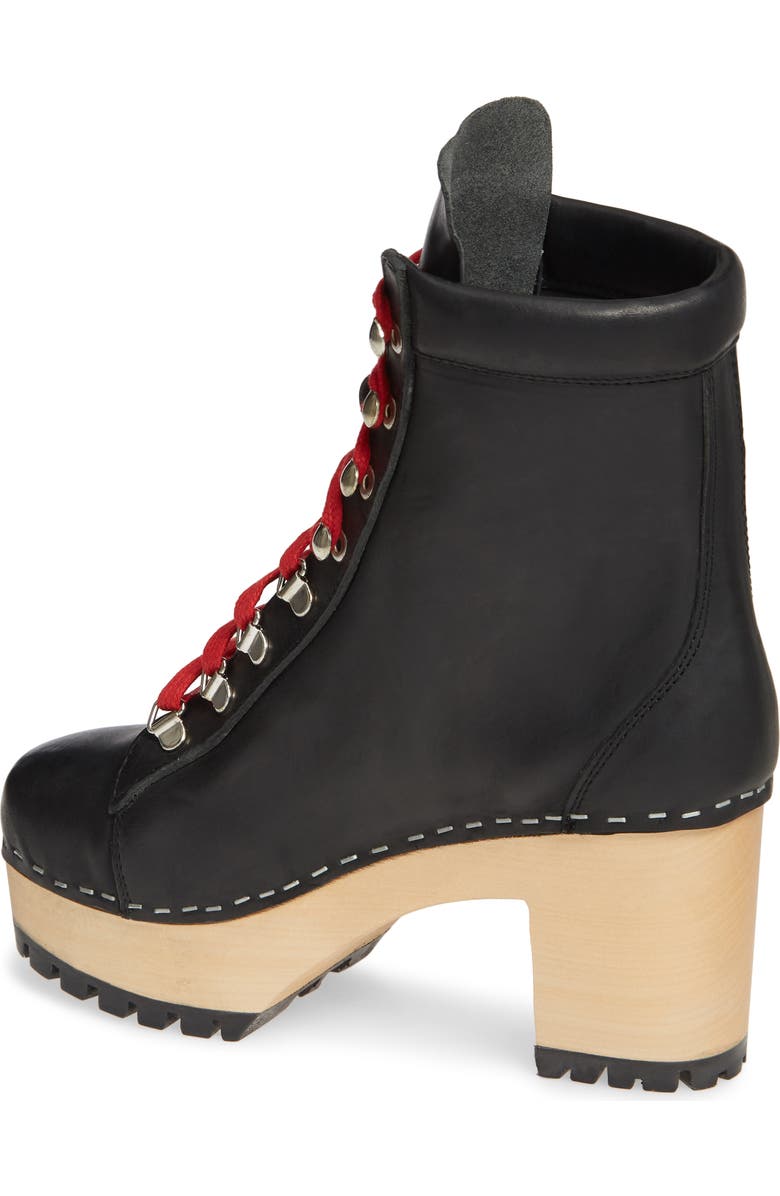 Swedish Hasbeens Hiking Bootie, Alternate, color,