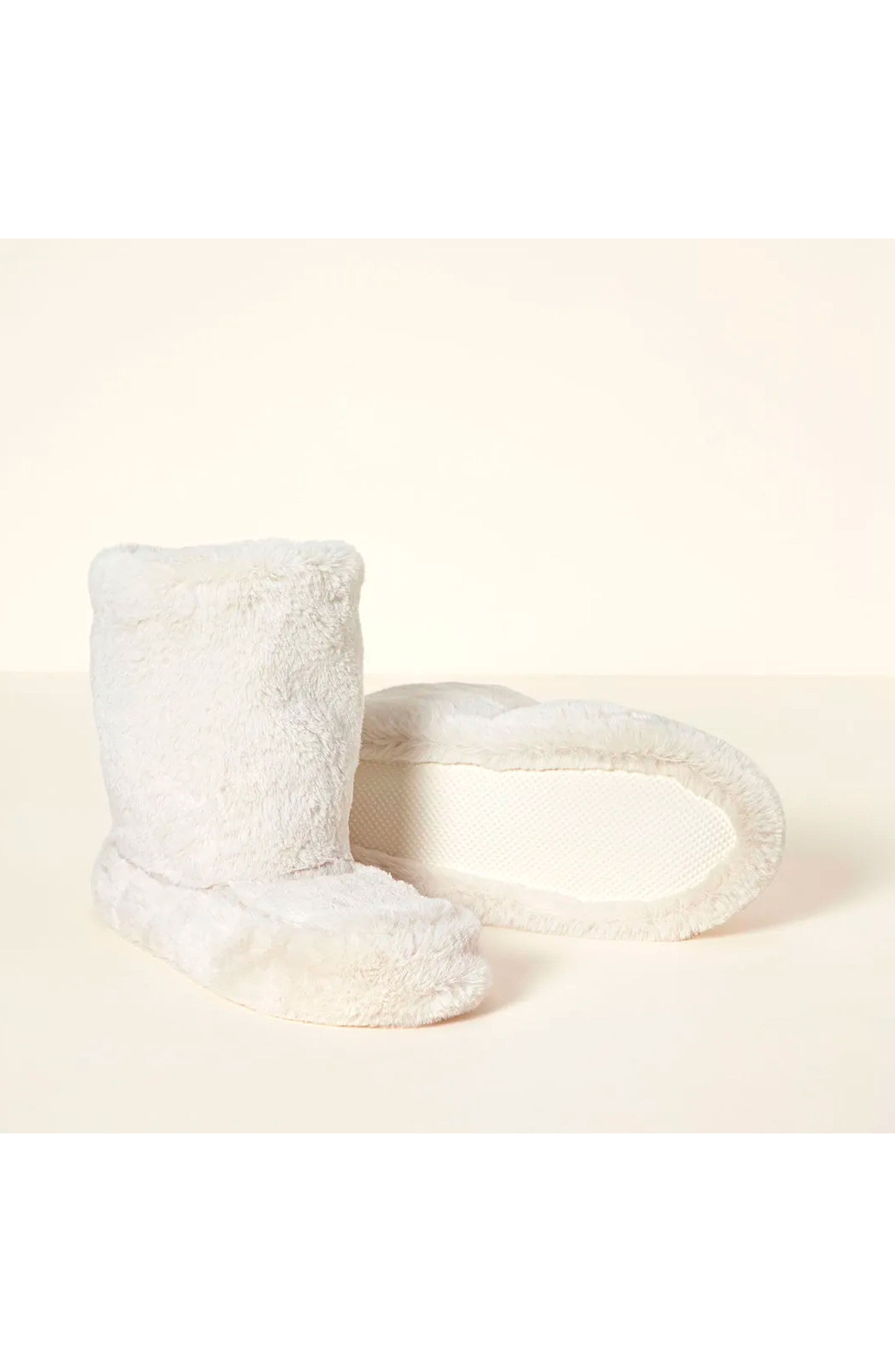 Uncommon Goods Cozy Lavender Warming Booties by Pantuss, Main, color, Natural