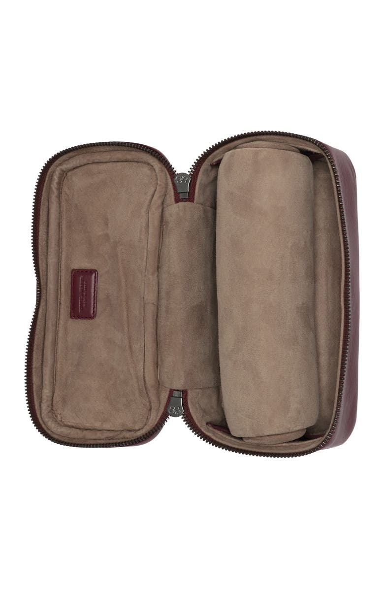 Bottega Veneta Leather Weave Jewelry Box, Alternate, color,