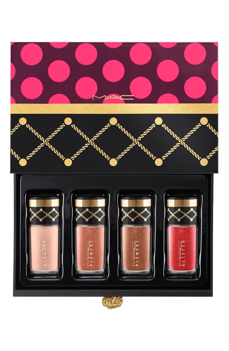 MAC Cosmetics MAC Nutcracker Sweet Gold Pigment Glitter Kit, Alternate, color,