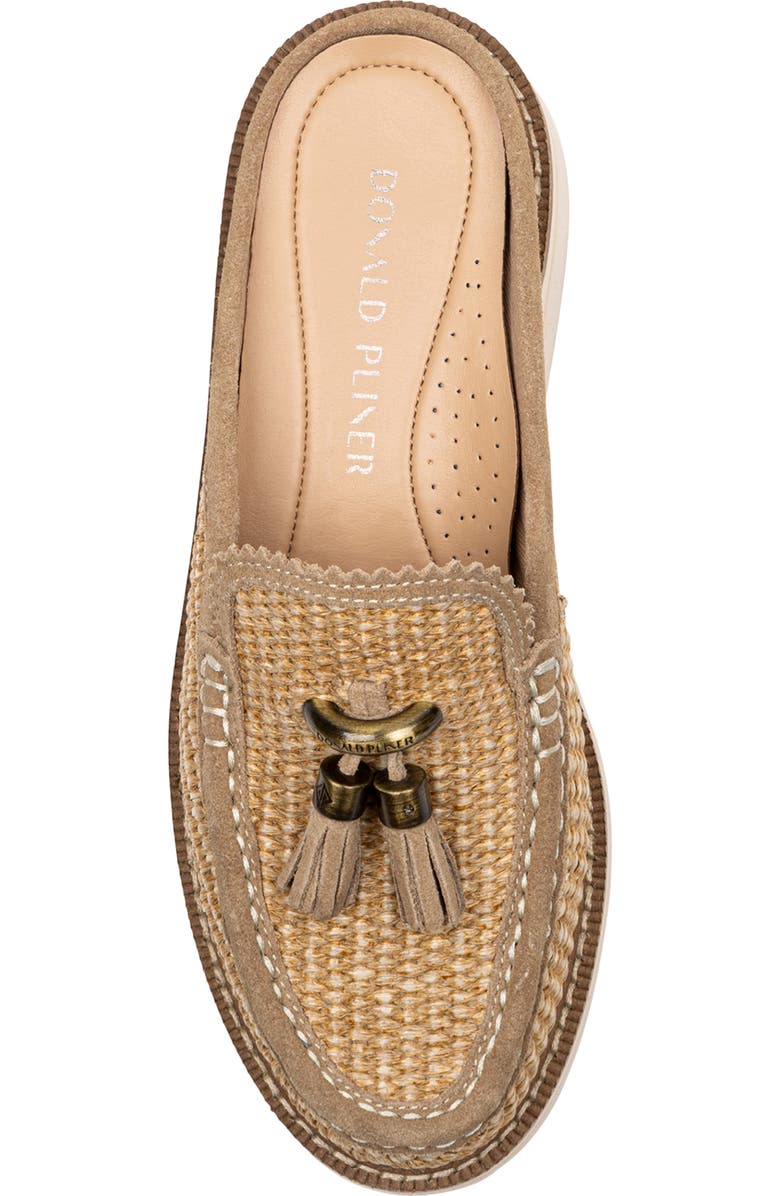 Donald Pliner Tassel Mule, Alternate, color, Tobacco