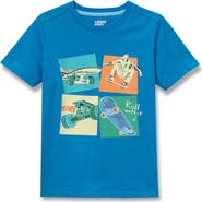 Lands' End Boys Husky Short Sleeve Graphic Tee
