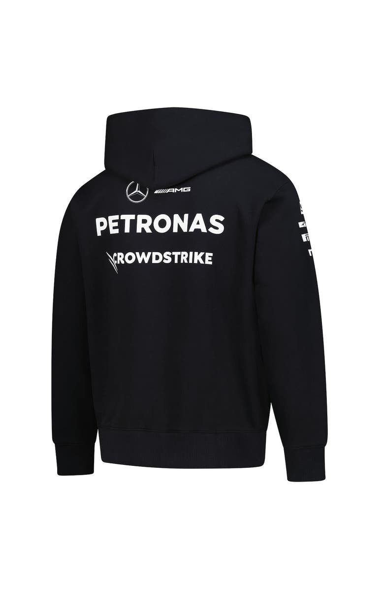 adidas Men's adidas  Black Mercedes-AMG Petronas F1 Team Team Wear Pullover Hoodie, Alternate, color, 