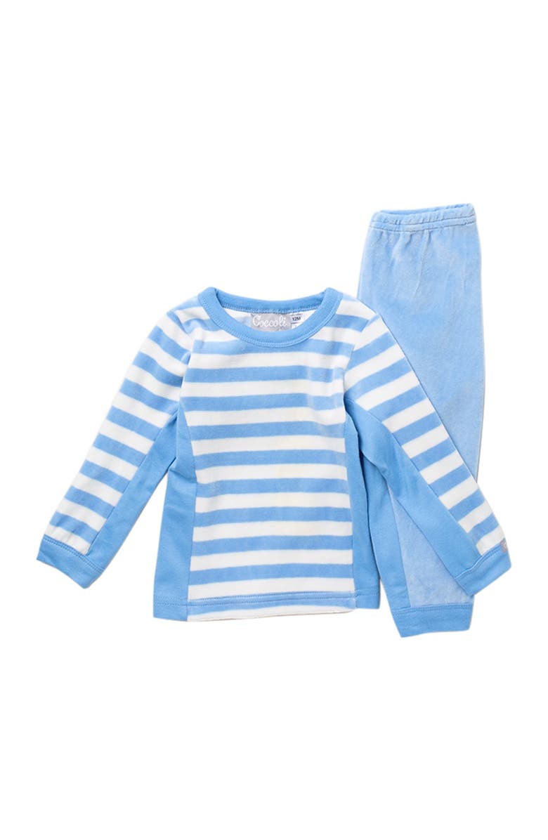 Coccoli Velour Pajama Set, Main, color, 